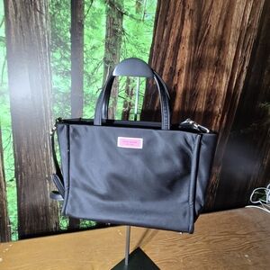 Kate Spade Black Handbag with Pink Accent